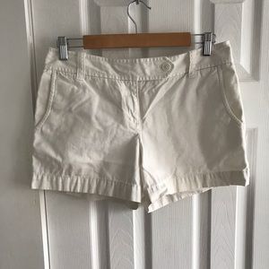 White shorts
